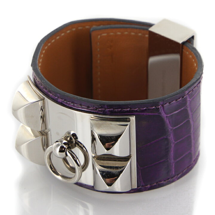 楽天市場】【中古】エルメス バングル シルバー金具 レディース  