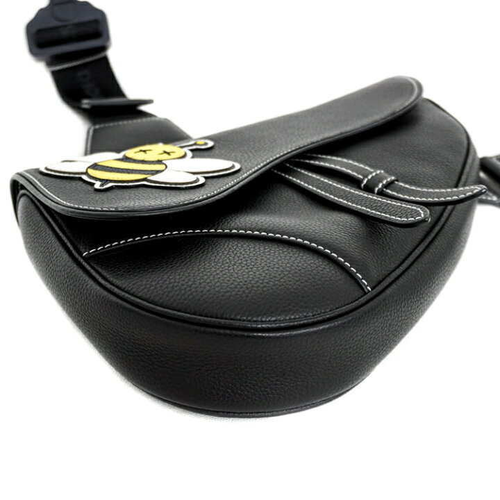 楽天市場】【美品】 DIOR HOMME x KAWS SADDLE BAG 1ABPO-093  