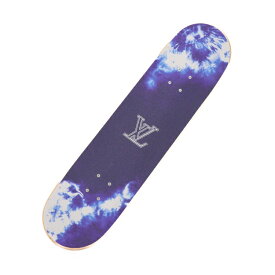 【未使用品】LOUIS VUITTON モノグラム バンダナ スケボー スケートボード GI0765 メイプルウッド ブルー ホワイト ネイビー 5375815j 【中古】