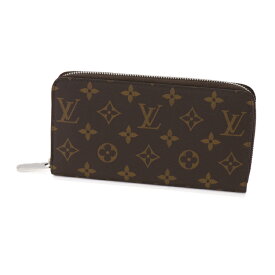 【美品】LOUIS VUITTON ルイ・ヴィトン ジッピーウォレット 日本限定 長財布 ラウンドファスナー M27029 レザー ブラウン 5632775m【中古】