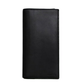 【中古】グッチ GGエンブレム GGエンボスロゴ GGパターン 小銭入付き二つ折り長財布 かぶせ蓋 818955 レザー ブラック 5646618m