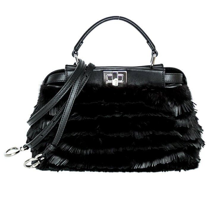 楽天市場】【中古】フェンディ レディースバッグ ミニ ピーカブー  