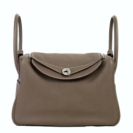 エルメス リンディ34 ハンドバッグ ショルダーバッグ トリヨンクレマンス エトゥープ シルバー金具 □P刻 ブランドバッグ HERMES 6s07743j【中古】