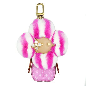 【新品同様】 LOUIS VUITTON バッグチャーム ヴィヴィエンヌ ファッショニスタ N02991 ピンク ミンク ルイ・ヴィトン 6144114jt 【中古】