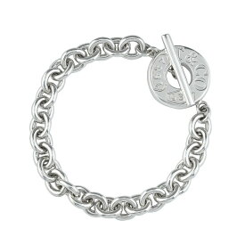 ティファニー 1837サークル トグル チェーンブレスレット スターリングシルバー Sv925 ブランドアクセサリー TIFFANY&Co. 6139833m【中古】