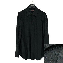 楽天市場】ルイヴィトン（袖の長さ長袖）（トップス｜メンズ ルイヴィトン LOUIS VUITTON ブラック長袖シャツ 心斎橋店正規品