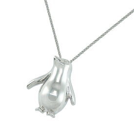 【美品】 ティファニー ペンギン ペンダント ネックレス スターリングシルバー SV925 ブランドアクセサリー TIFFANY＆Co. 6186513m【中古】