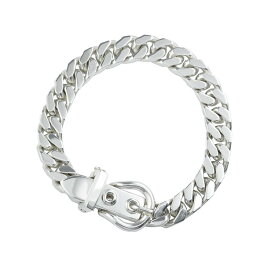 【美品】HERMES ブックセリエ PM ブレスレット シルバー SV925 チェーンブレス メンズ ブランドアクセサリー 5087515J【中古】