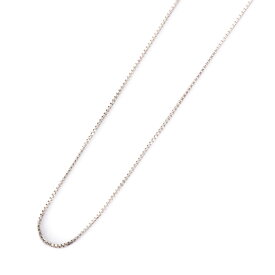 【中古】 ベネチアン チェーン ネックレス Pt850/900 1.6g 44cm プラチナ デザインチェーン ジュエリー 5435810mm-L