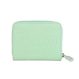 【美品】LOUIS VUITTON ルイヴィトン ジッピーコインパース パドロック フラグメントケース コインケース カードケース クロコダイルレザー ミントグリーン シルバー金具 LV 小銭入れ レディース財布 ブランドウォレット 5s25210JU【中古】