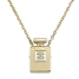 【極美品】CHANEL パフューム 香水 ココマーク ネックレス ペンダント メタル ゴールド ブランド小物 シャネル 6213399m【中古】