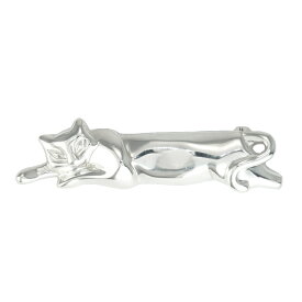 ティファニー ヴィンテージ キャット ピンブローチ ネコ スターリングシルバー SV925 アクセサリー TIFFANY＆Co. 6270225m【中古】
