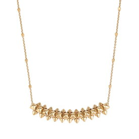 【美品】 カルティエ Cartier クラッシュ ドゥ カルティエ ネックレス MM ミディアム K18PG ピンクゴールド ペンダント レディース ジュエリー 6345453j【中古】