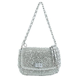 【美品】 アンテプリマ ワイヤーバッグ ルッケット ハンドバッグ ショルダーバッグ ARGENTO シルバー PVC LUCCHETTO PB24FA1623 ANTEPRIMA 6s22315m【中古】