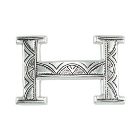 エルメス トゥアレグ コンスタンス バックル Hベルト シルバー SV925 手彫り HERMES 6352286m【中古】