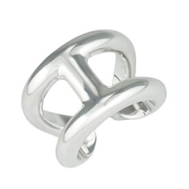【美品】 エルメス オスモズ GM リング 指輪 スターリングシルバー SV925 シルバーアクセサリー 55 15号 Osmose HERMES 6413311j【中古】