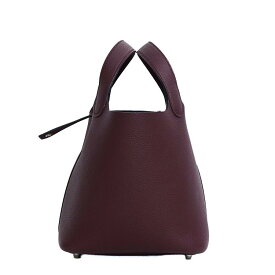 【美品】 エルメス ピコタンロックPM 18 ハンドバッグ トートバッグ トリヨンクレマンス ルージュアッシュ シルバー金具 B刻 ブランドバッグ HERMES 6435546j【中古】