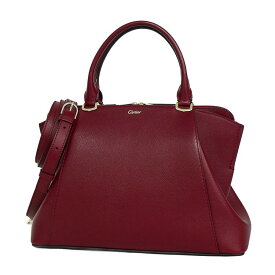 カルティエ Cドゥ カルティエ SM ハンドバッグ ショルダーバッグ レザー ボルドー ゴールド金具 L1001839 Cartier 6435958m【中古】