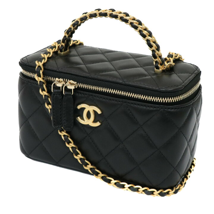 楽天市場】【中古】CHANEL シャネル バニティバッグ スモール 2WAY  