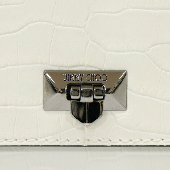 楽天市場】【美品】 JIMMY CHOO PYXIS TOPHANDLE ジミー チュウ 