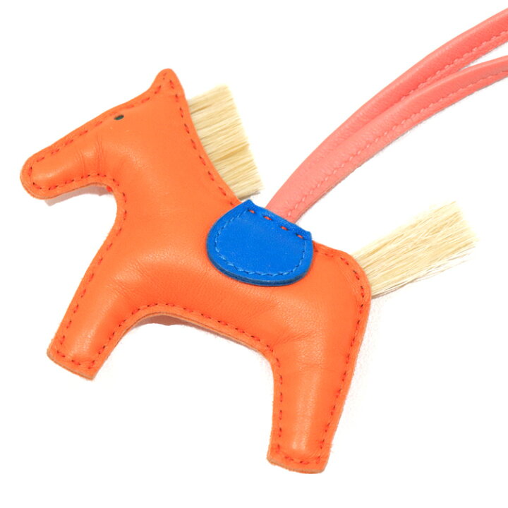 楽天市場】【美品】 HERMES RODEO PM ORANGE POPPY ROSE AZALEE BLUE  