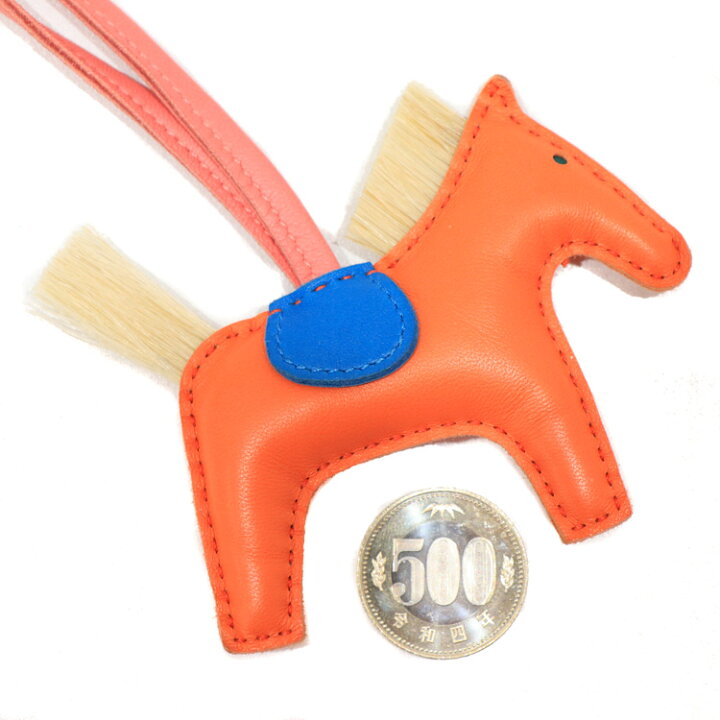 楽天市場】【美品】 HERMES RODEO PM ORANGE POPPY ROSE AZALEE BLUE 