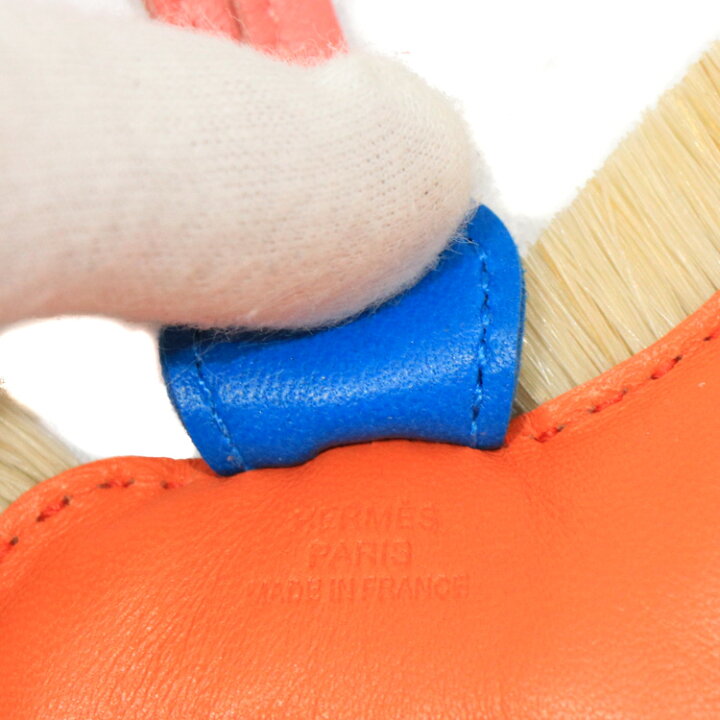 楽天市場】【美品】 HERMES RODEO PM ORANGE POPPY ROSE AZALEE BLUE 