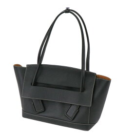 【中古】BOTTEGA VENETA ザ アルコ 48 レディースバッグ ショルダーバッグ ハンドバッッグ トートバッグ 575941 レザー 黒 ブラック バッグ ブランドバッグ 鞄 3268212JB3
