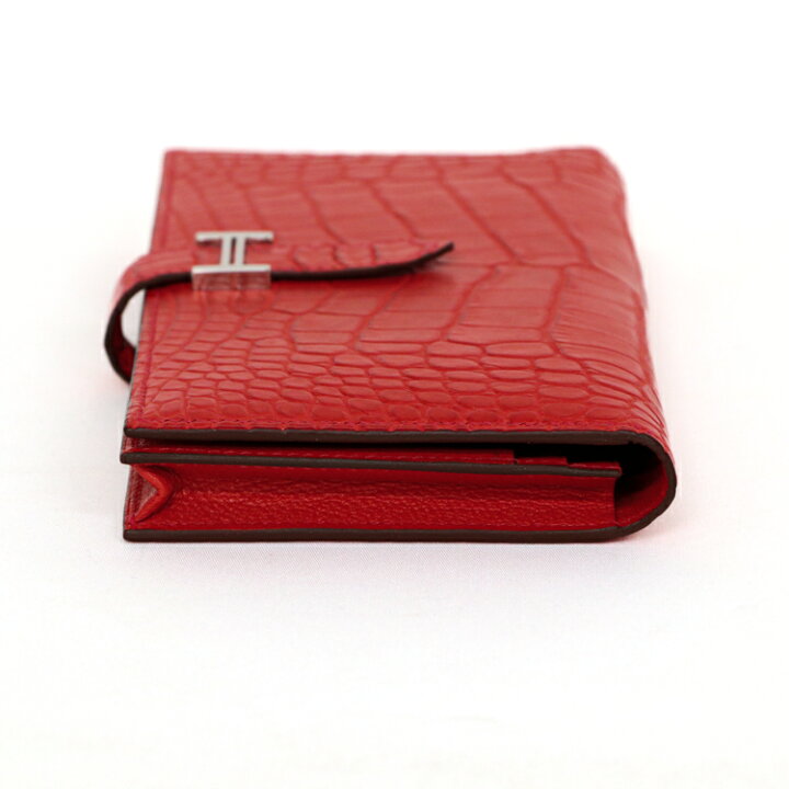 楽天市場】【極美品】HERMES エルメス ベアンスフレ 二つ折り 長財布  