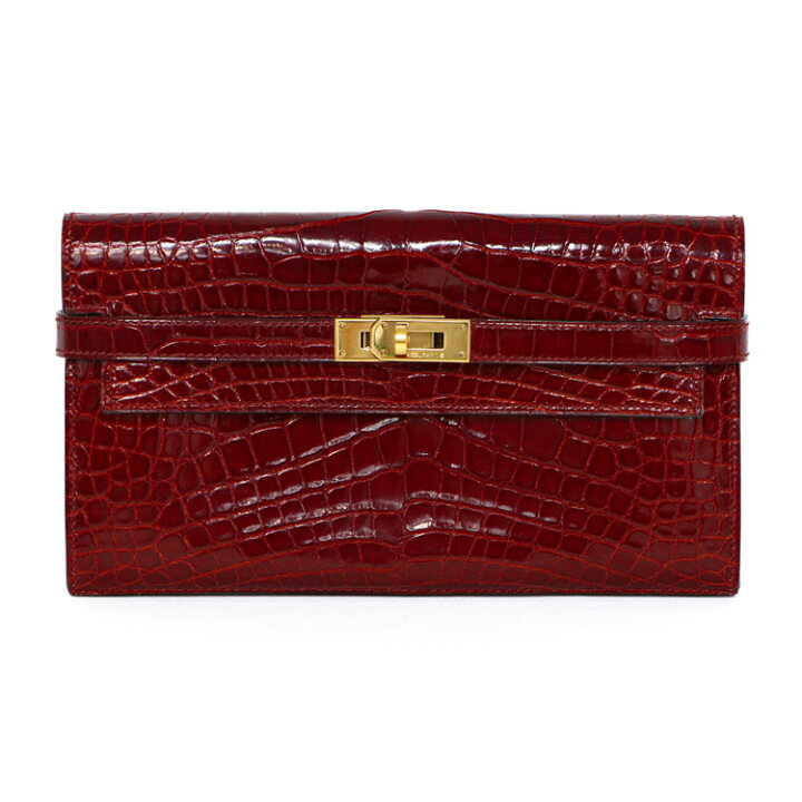 楽天市場】HERMES ケリーウォレット ロング 二つ折り長財布  