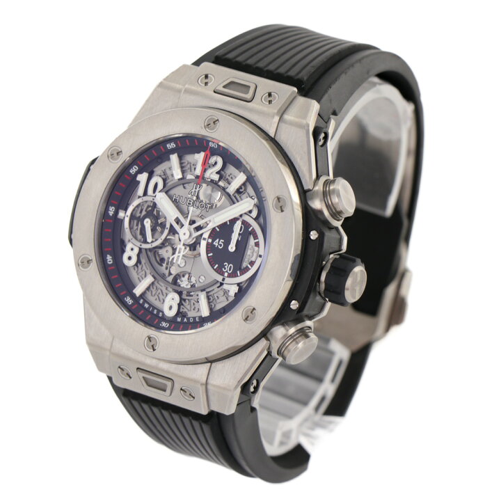 楽天市場】【美品】 HUBLOT BIGBANG UNICO TITANIUM 411.NX.1170.RX  