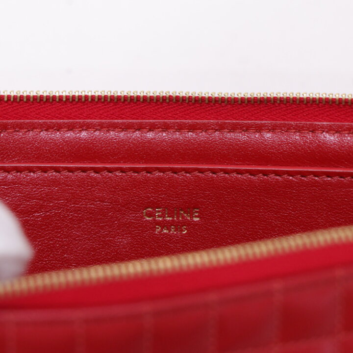 楽天市場】【美品】 CELINE C CHARM POUCH セリーヌ クラッチバッグ 