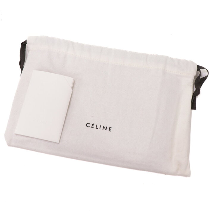 楽天市場】【美品】 CELINE C CHARM POUCH セリーヌ クラッチバッグ 