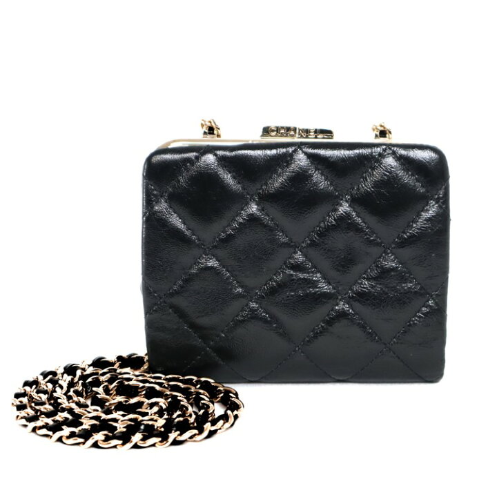 楽天市場】CHANEL マトラッセ ミニ チェーンウォレット チェーン  