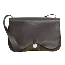 HERMES エルメス サックコロラド GM ショルダーバッグ □I刻 トワルオフィシェ ヴァッシュリエジェ エベーヌ ブラウン系 メッセンジャーバッグ メンズバッグ ブランドバッグ 4262217J 【中古】