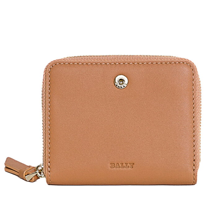 楽天市場】【未使用品】BALLY キルティング 二つ折り ミニ財布 