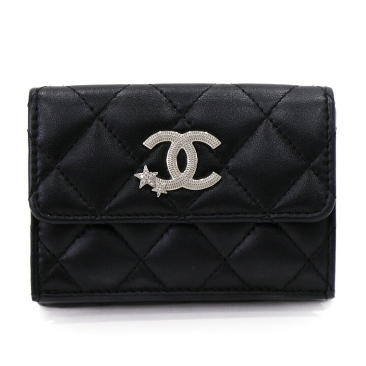 楽天市場】【美品】CHANEL ラムスキン マトラッセ スモール フラップ  