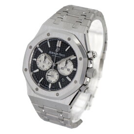 【極美品】AUDEMARS PIGUET ROYAL OAK CHRONOGRAPH 26331ST.OO.1220ST.02 オーディマ ピゲ ロイヤルオーク クロノグラフ 26331ST.OO.1220ST.02 ステンレススチール 自動巻 ブラック オーデマ 【中古】 4906462HH