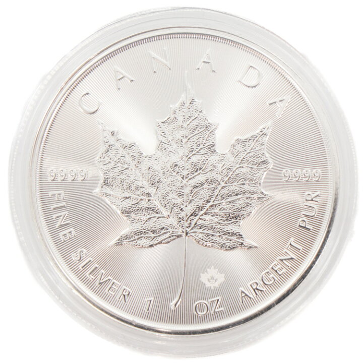 楽天市場】【極美品】カナダ 2022年 メープルリーフ 1OZ 5ドル銀貨 1 