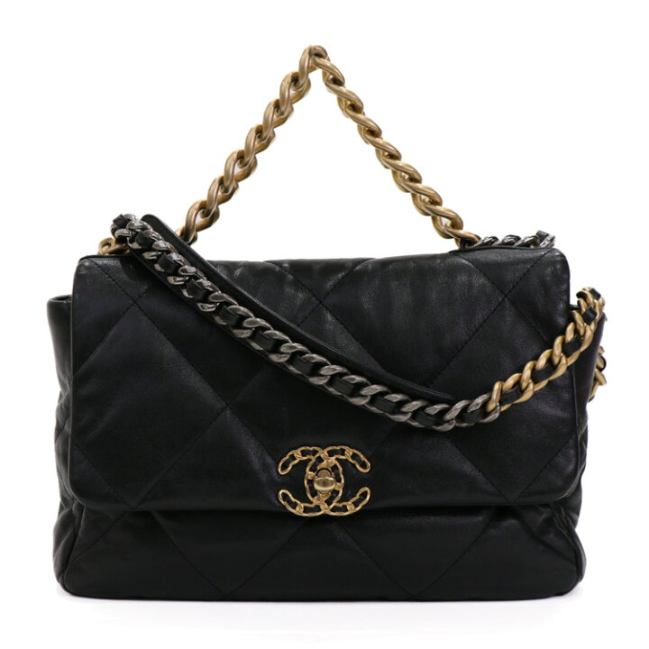 楽天市場】【中古】CHANEL シャネル19 ラージ マトラッセ 30番台 
