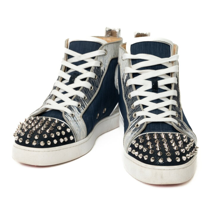 楽天市場】【中古】クリスチャン・ルブタン ハイカット スニーカー  