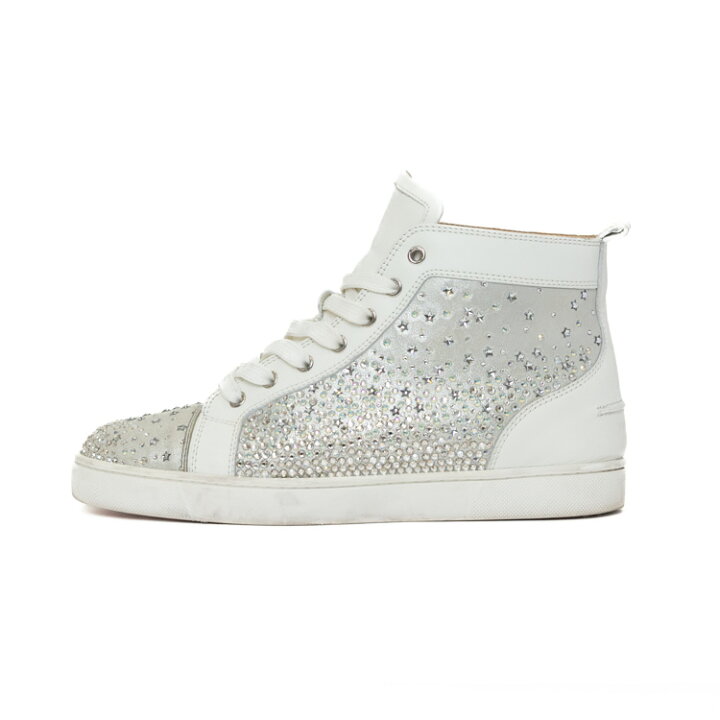 楽天市場】【美品】 CHRISTIAN LOUBOUTIN ハイカット スニーカー  
