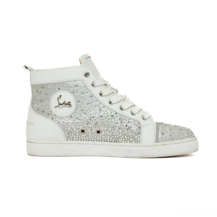 楽天市場】【美品】 CHRISTIAN LOUBOUTIN ハイカット スニーカー  