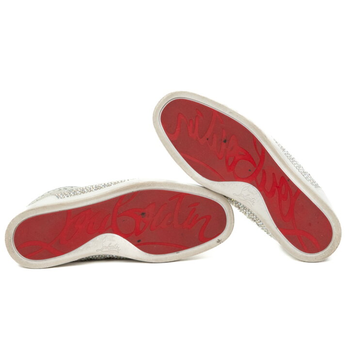 楽天市場】【美品】 CHRISTIAN LOUBOUTIN ハイカット スニーカー 