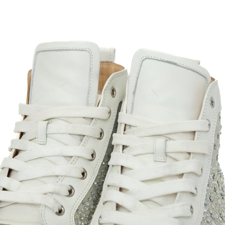 楽天市場】【美品】 CHRISTIAN LOUBOUTIN ハイカット スニーカー  