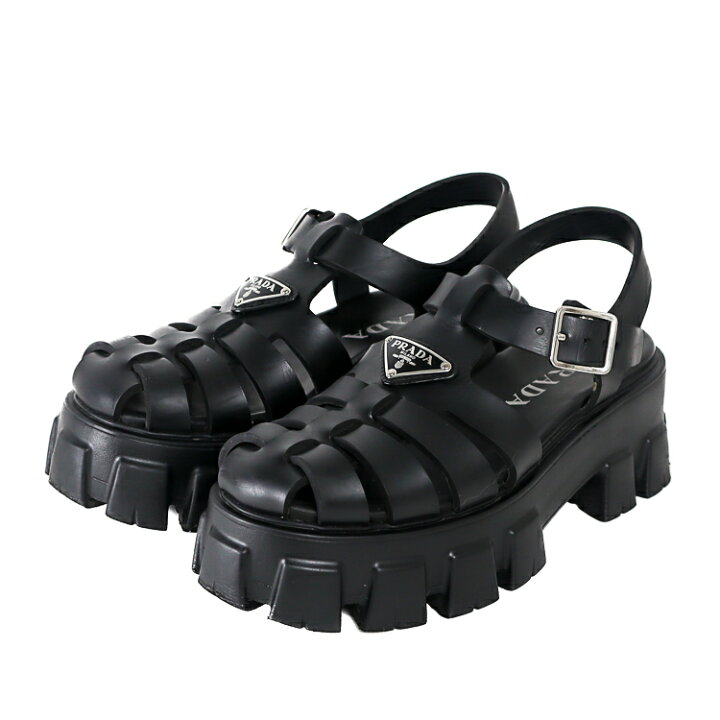 楽天市場】PRADA プラダ ラバーサンダル 厚底 グルカサンダル 2X3083  