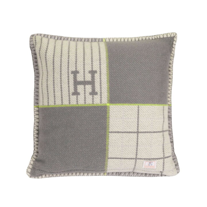 楽天市場】【美品】エルメス アヴァロン・カブリオル クッション Hロゴ  