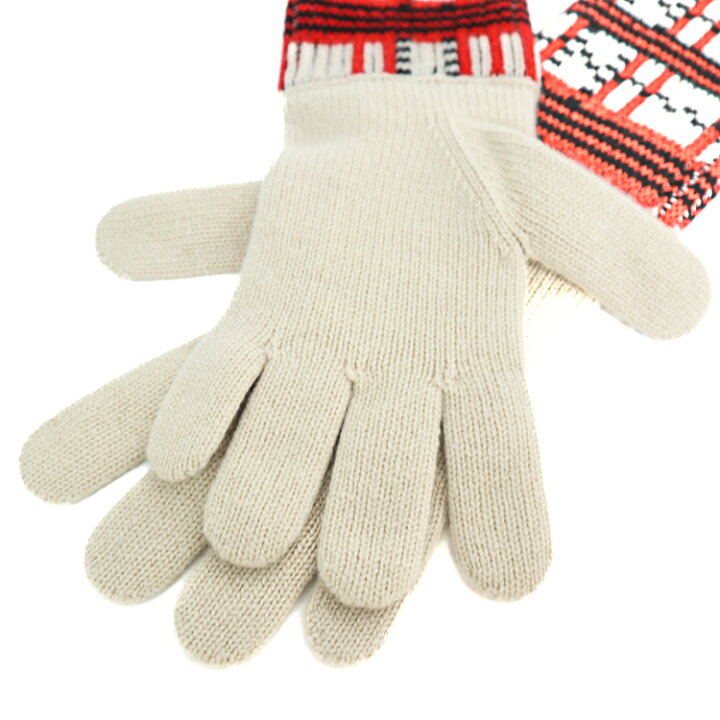 楽天市場】【美品】HERMES エルメス レディース手袋 サロメ ニット  