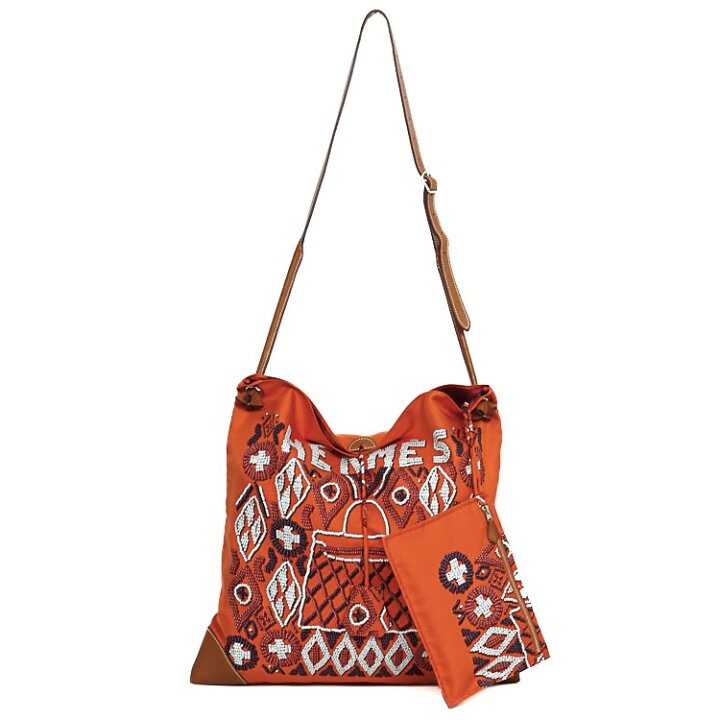 楽天市場】HERMES エルメス シルキーシティ MM ショルダーバッグ  