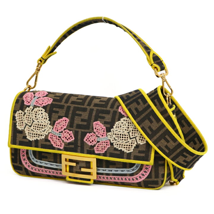 楽天市場】【美品】フェンディ FENDI ズッカ マンマバケット 